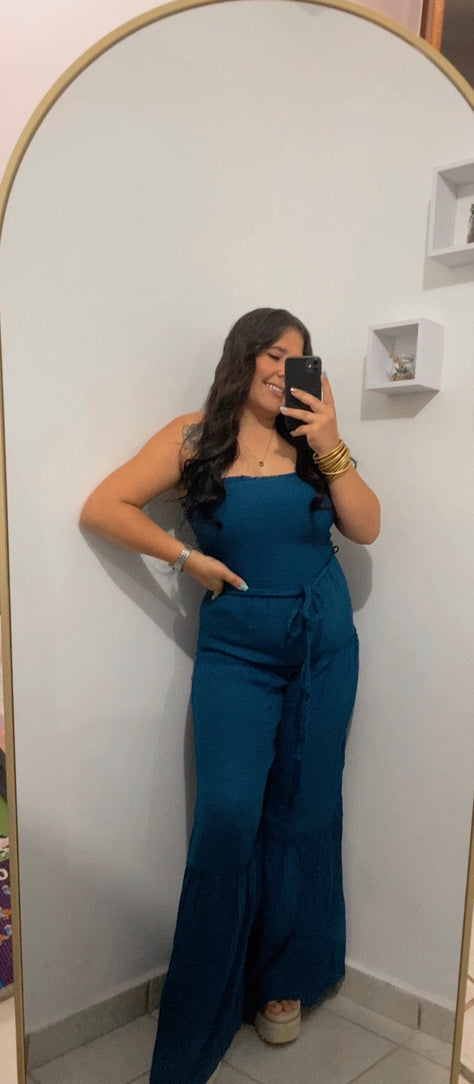 Navy Jumpsuit